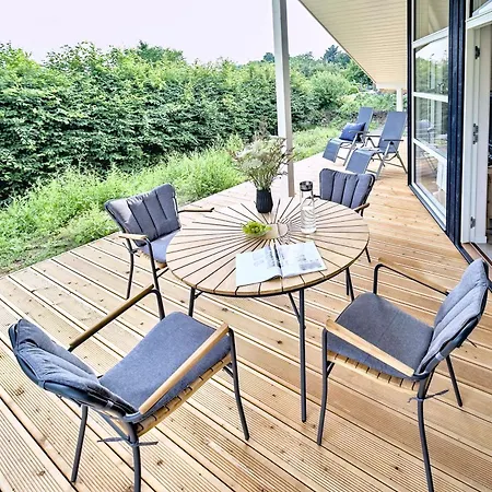 Ferienhaus Lille Traehus Dreschvitz